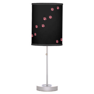Paw Prints Table Lamp