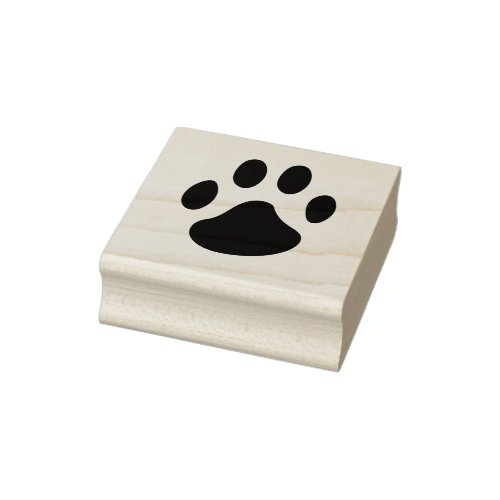 Paw Rubber Stamp