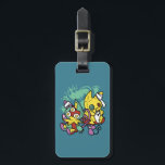 Paw-sitively Frightful | Monstrous Cats Halloween  Luggage Tag<br><div class="desc">Get ready for Halloween with our 'Paw-sitively Frightful' design! Featuring two creepy,  stitched-up cats with ghostly feline companions. Ideal for t-shirts,  accessories,  and decor,  this unique artwork is perfect for cat lovers and horror fans alike. #SpookySeason #CuteCreepy #ScaryCute #MonstrousCats #HalloweenCat #KawaiiHorror #SpookyHalloween</div>