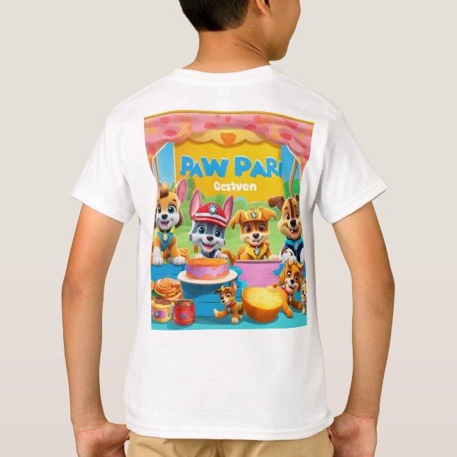 Paw-some Marmalade Fiesta Kids T-Shirt (Back)