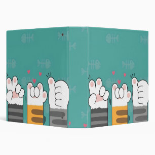Paw-some Pals 3 Ring Binder