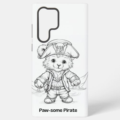 Paw_some Pirate Samsung Galaxy S22 Ultra Case