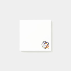 Paw-some Witch in Training – Cute Halloween Dog  Post-it Notes