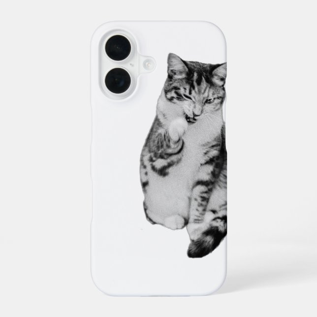 Paw to Cheek Iphone Case (Back)
