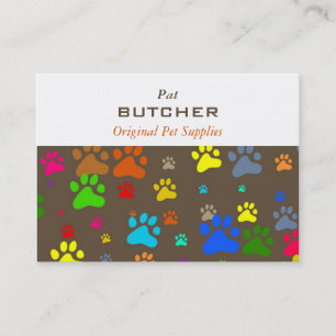 Paw Wallpaper Business Card