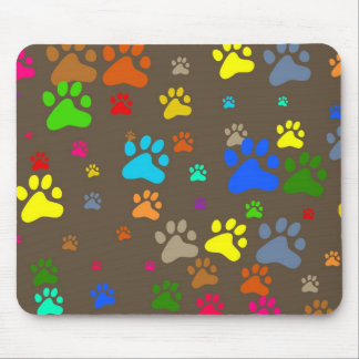 Paw Wallpaper Mouse Pad