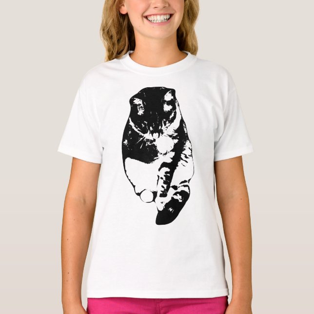 Paw-Wash Kitty Calm T-Shirt (Front)