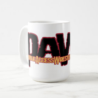PAWA Logo Design on a Coffee Mug