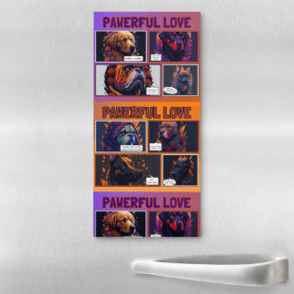 Pawerful Love Magnetic Notepad