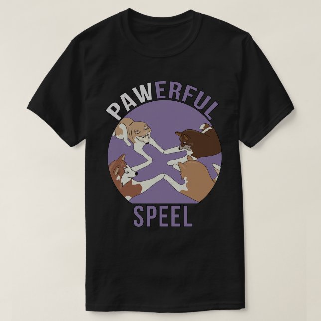 PAWerful Speel T-Shirt (Design Front)