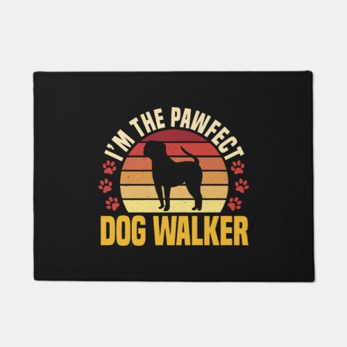 Pawfect Dog Walker Doormat