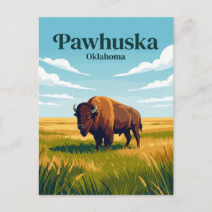 Pawhuska Oklahoma Postcard