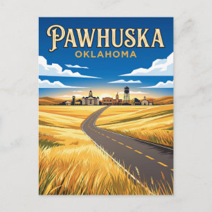 Pawhuska USA Postcard