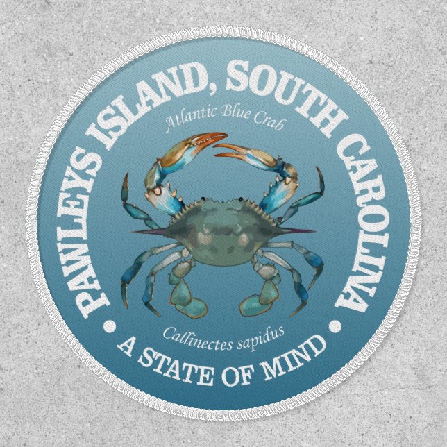 Pawleys Island (blue crab)  Patch (Front)