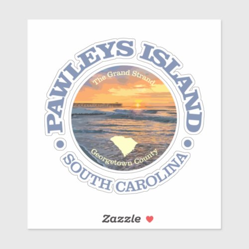 Pawleys Island C Sticker