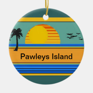 Pawleys Island, SC Ceramic Ornament