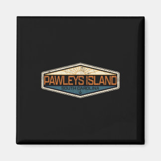 Pawleys Island South Carolina Distressed Magnet