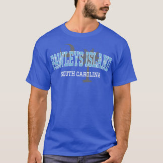 Pawleys Island South olina Palmetto Coastal Blue T-Shirt