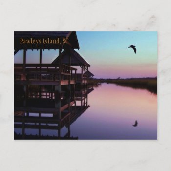 Pawleys Island Souvenir Postcard by debinSC at Zazzle