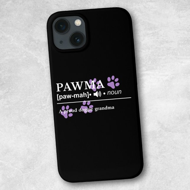 Pawma - Customizable Definition - Doggie Grandma Case-Mate iPhone Case (Creator Uploaded)