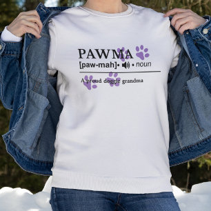 Pawma - Customizable Definition - Doggie Grandma T-Shirt