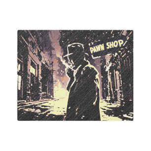 Pawn Shop Retro Urban Gritty Pop Art Style