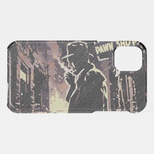 Pawn Shop Retro Urban Gritty Pop Art Style iPhone 11 Case