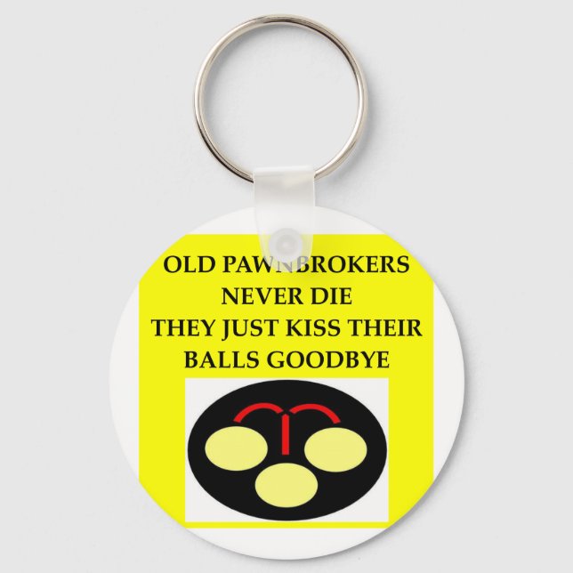 PAWNbroker Keychain (Front)