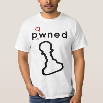 Pawned T-shirt by googolperplexd at Zazzle