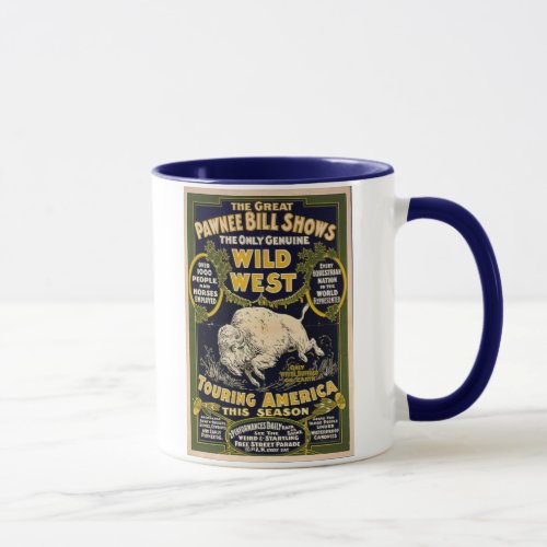 Pawnee Bill Shows Wild West Mug