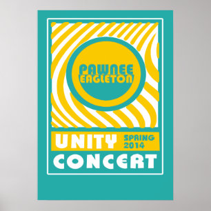 PAWNEE EAGLETON UNITY CONCERT POSTER