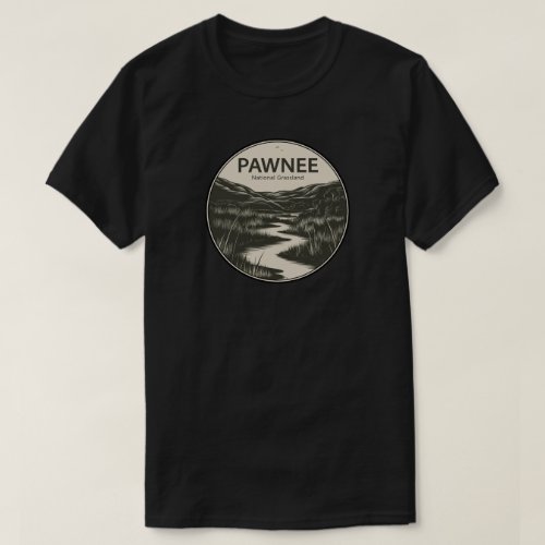 Pawnee National Grassland Colorado Stream T_Shirt