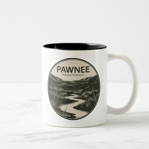 Pawnee National Grassland Colorado Stream Two_Tone Coffee Mug