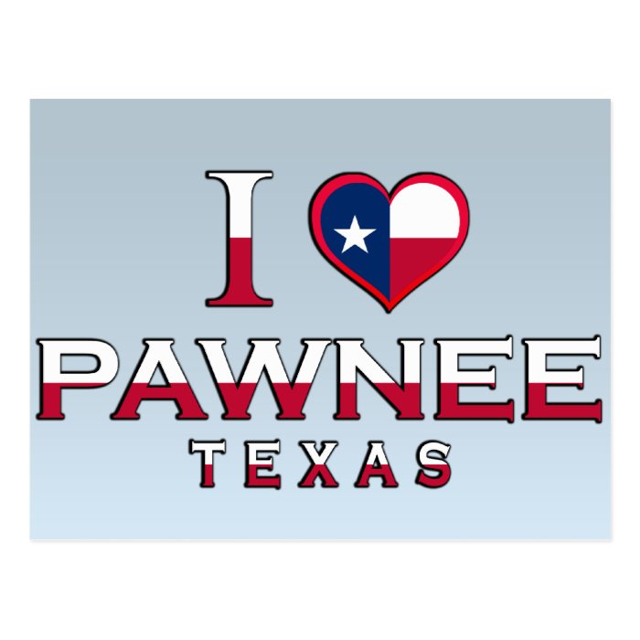 Pawnee, Texas Postcard