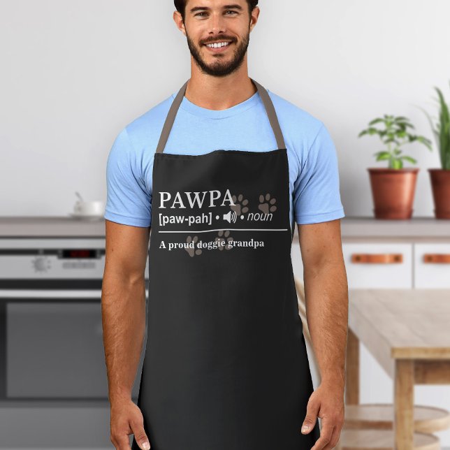 Pawpa Customized Dog Lover Apron (Creator Uploaded)