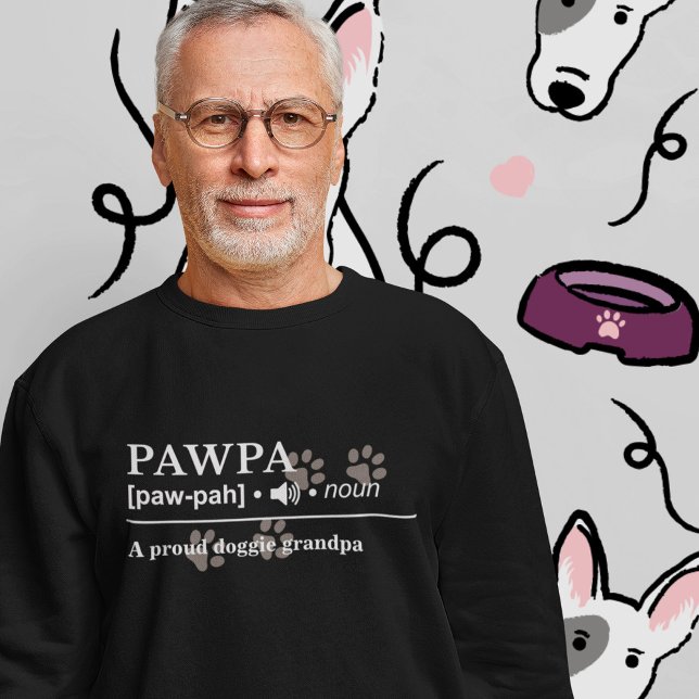 Pawpa Customized Dog Lover Sweatshirt (Creator Uploaded)