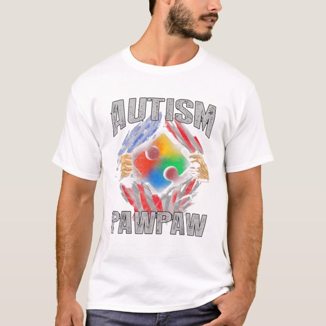 Pawpaw American Flag T-Shirt (Front)