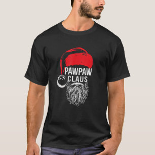 Pawpaw Beard Christmas Santa Red Hat Xmas  Cute T-Shirt
