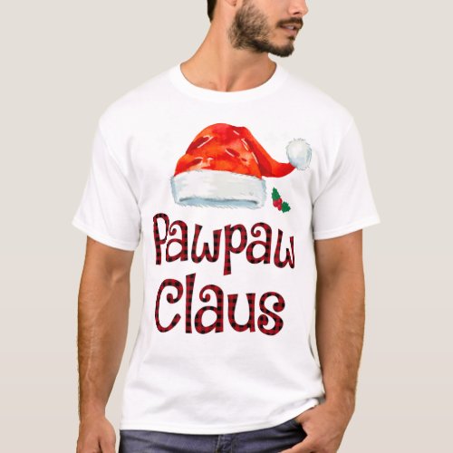 Pawpaw Claus Tee Christmas Pajama Family