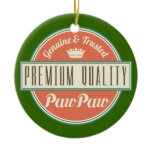 Pawpaw (Funny) Gift Ceramic Ornament