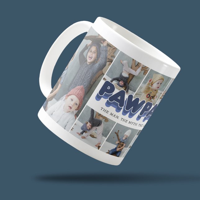 Pawpaw Man Myth Legend Photo Collage Coffee Mug (Creator Uploaded)