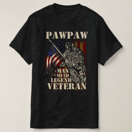 pawpaw man myth legend veteran T_Shirt