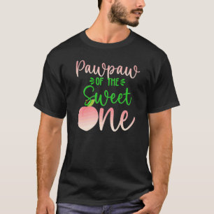 Pawpaw Of The Birthday One Peach 1st Summer Fruit  T-Shirt