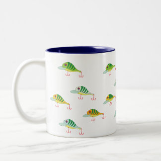 "PawPaw"...the World's Best at "Gone Fishin'..." Two-Tone Coffee Mug