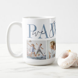Pawpaw We Love You 4 Photo Collage Coffee Mug
