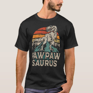 Pawpawsaurus Dinosaur Grandpa Pawpaw Saurus Father T-Shirt