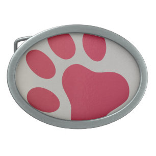 Pawprint Belt Buckle