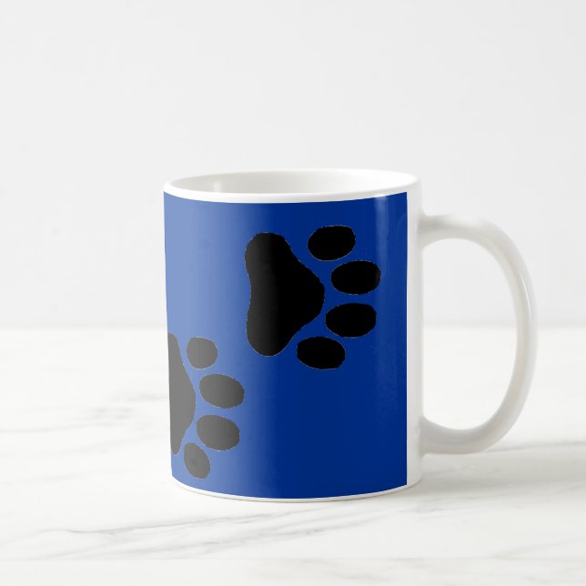 PawPrint - Customized - Customized Coffee Mug (Right)