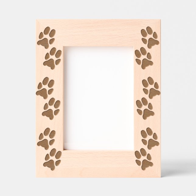 PawPrint Engraved Frames (Front)