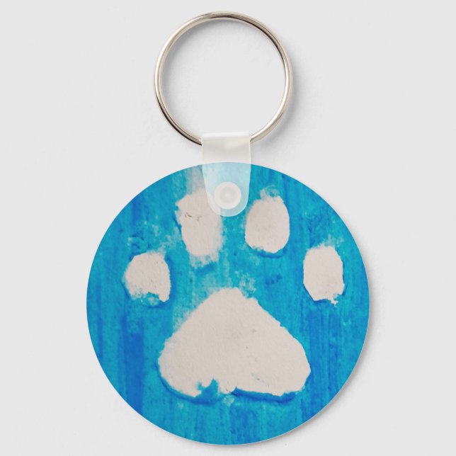 Pawprint keychain (Front)